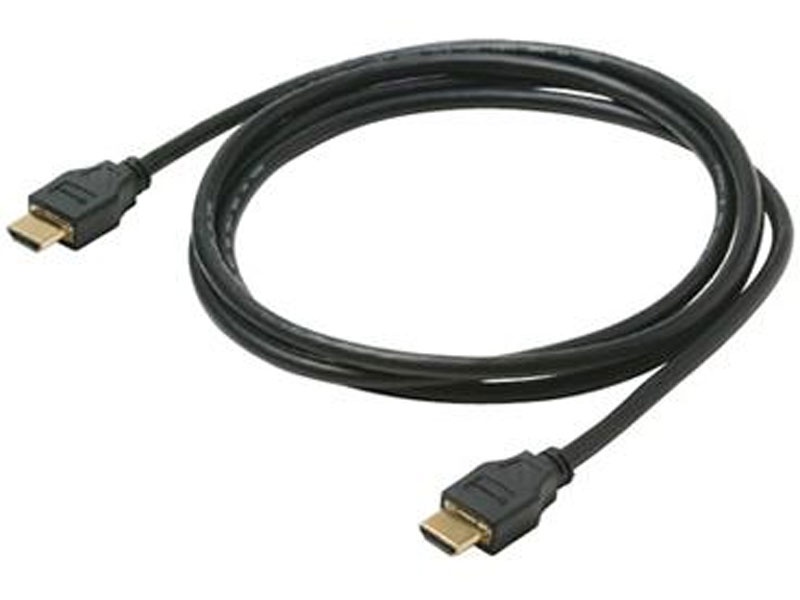 [CBHD012MMBK] 2 METER HDMI CABLE Male Male 19pin with Ferrites, Black