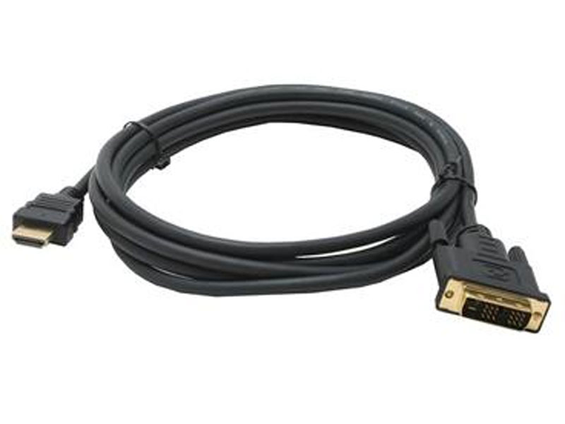 9.9ft 3M HDMI to DVI Cable M-M, Black