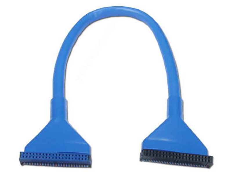 [CBIDQV362BU] BLUE 36inch Single IDE ULTRA ATA Cable, 40c 80p 2 conn 0-36