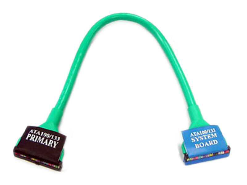[CBID01182GN] Green 18in Single IDE ATA133/100/66/33 Round Shielded Cable