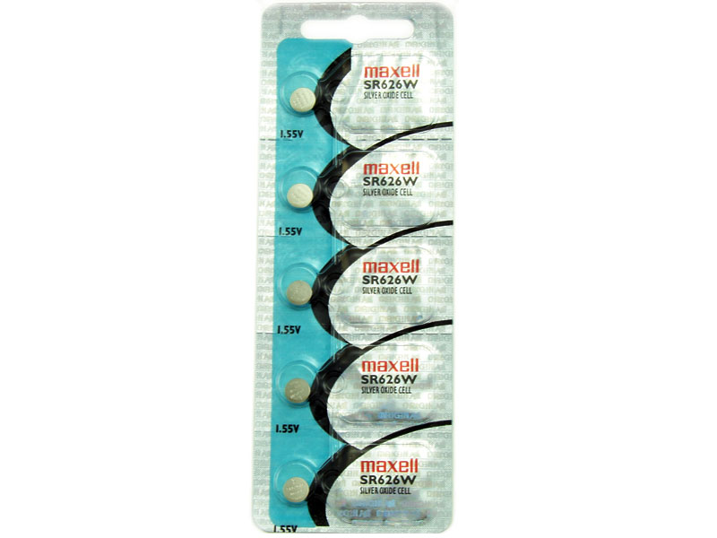 Maxell 376 SR626W 1.55V Silver Oxide Micro Coin Battery 1PC