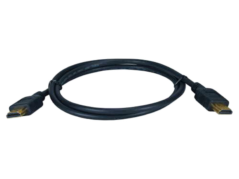 [CBHDQV01BK] QVS HDMIG-1M HDMI Cable 1 Meter / 3.3 ft HDMI 1.3 CAT2 Certified