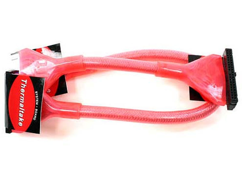[CBIDTT2074] Thermaltake A2074 UV Red 24" IDE ATA Cable