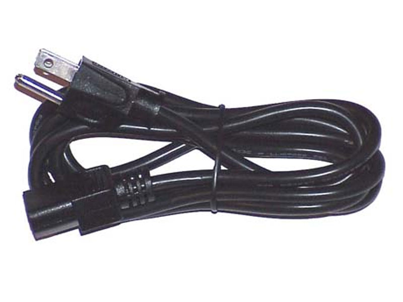 Universal PC Power Cable, 6 Foot Black UL/CSA Safety Cert