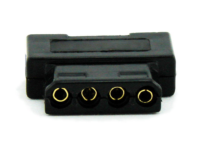 [CBPO01SAMO] SATA 15pin to IDE Molex 4pin Power Converter Cable Adapter