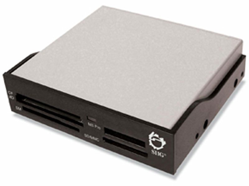 [MEMRSI35BK] Siig USB 2.0 Bay Media Card Reader JU-MR0012-S1