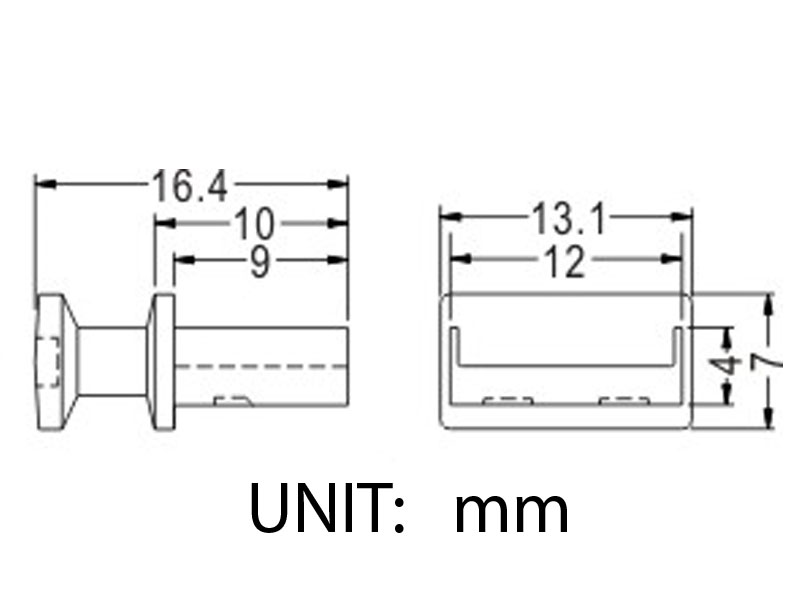 USB Protective Cap / Cover for Type A (rectangular) Jacks