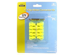 [CBPOVAMKYL] Vantec MCK-10UV-YL Molex Connector Kit, YELLOW UV
