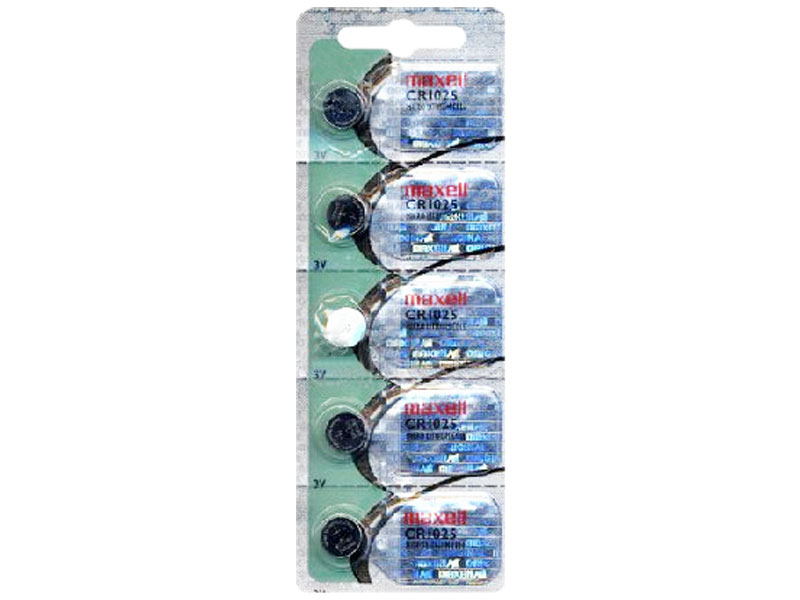 [BALCMA1025] Maxell CR1025 3V Lithium Coin Battery Retail Card Package