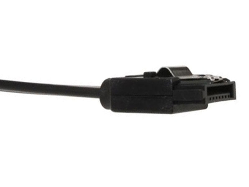 [CBSAOK1BK] BLACK 10in SATA II 3Gbs Cable Straight to Straight BLACK