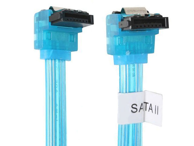 [CBSAOK2DUB] UV BLUE SATA II 3Gbs Cable 24in Right to Right UV BLUE