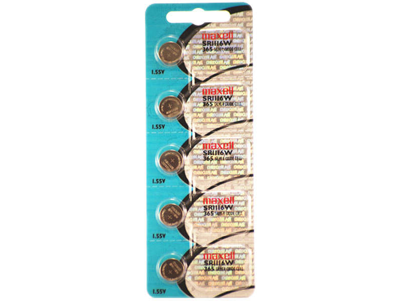 [BASOMA365] Maxell 365 SR1116W 1.55V Silver Oxide Micro Coin Battery 1PC