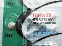 Maxell 319 SR527SW 1.55V Silver Oxide Micro Coin Battery 1PC