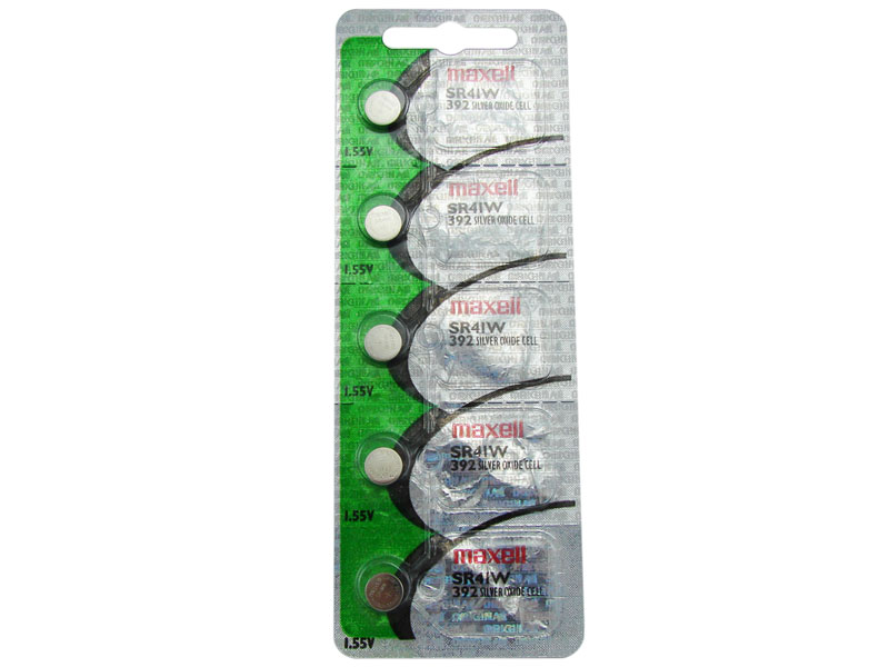 Maxell 392 SR41W 1.55V Silver Oxide Micro Coin Battery 1PC