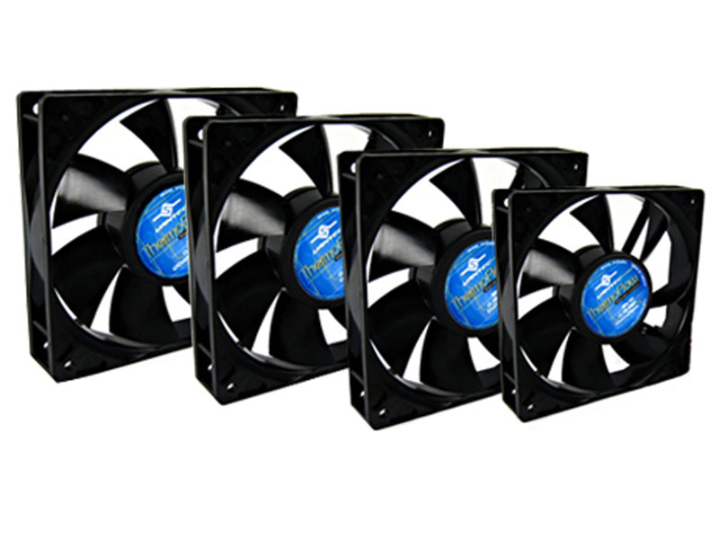 Vantec Thermoflow 120mmx25mm Fan 2Ball Brg Variable RPM by T