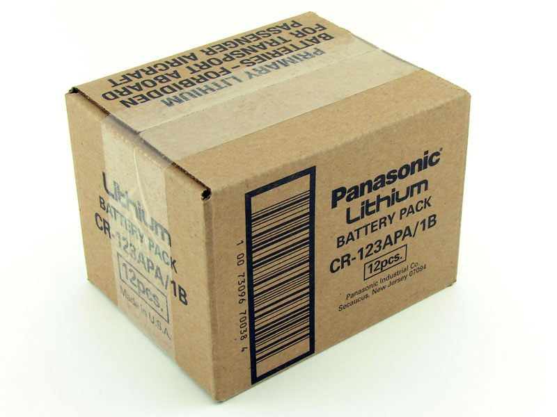 Panasonic CR123 CR-123APA/1B Photo Lithium Battery