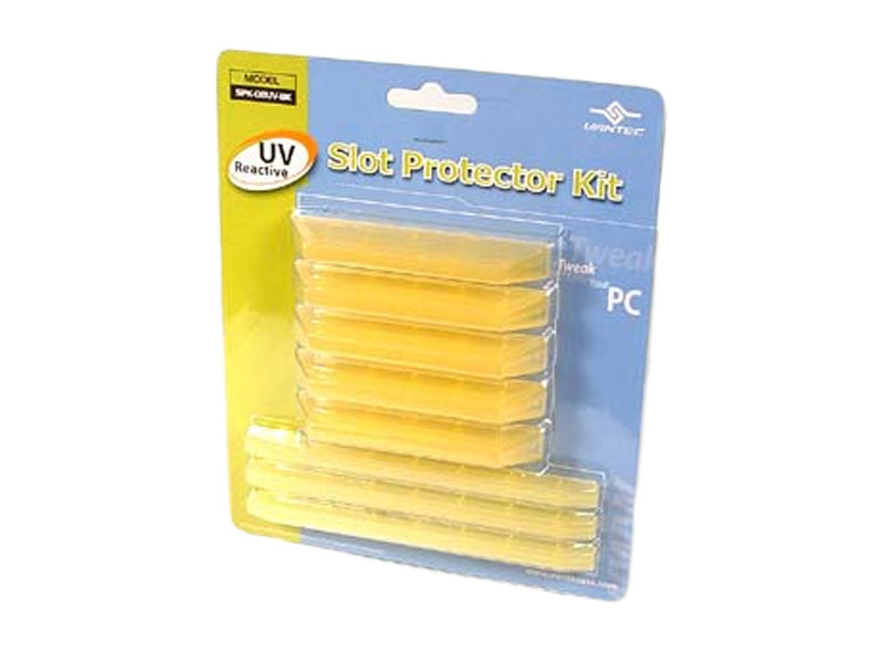 Vantec SPK-08UV-YL YELLOW Slot Protector Kit, UV Sensitive