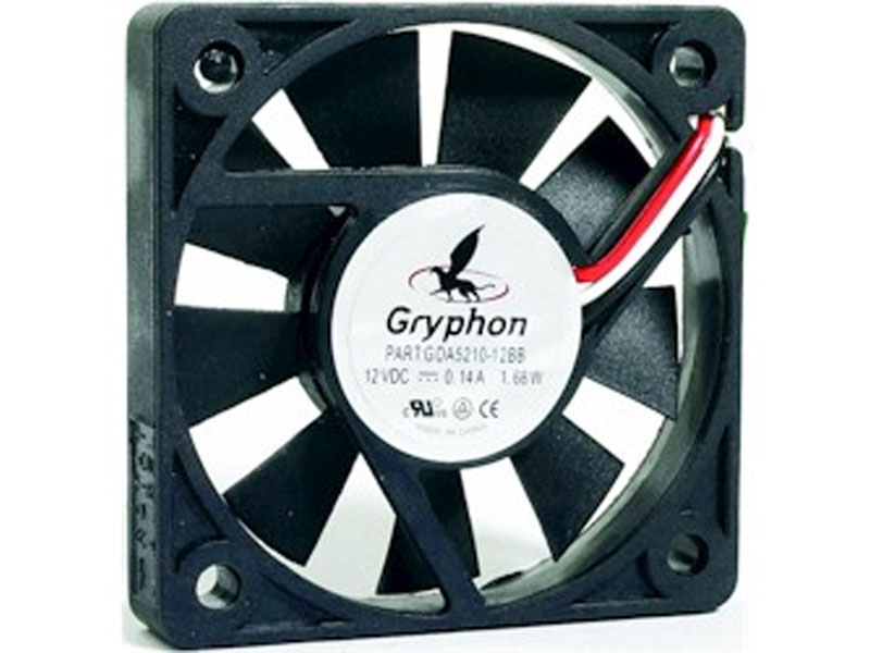 [FA50CRBH3] CR Fan GDA5210-12BB 52mm x 10mm Ball Bearing High RPM 3 wire