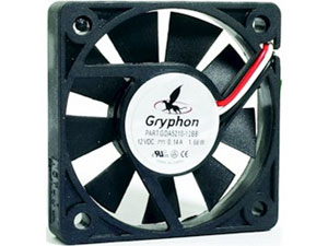 CR Fan GDA5210-12BB 52mm x 10mm Ball Bearing High RPM 3 wire