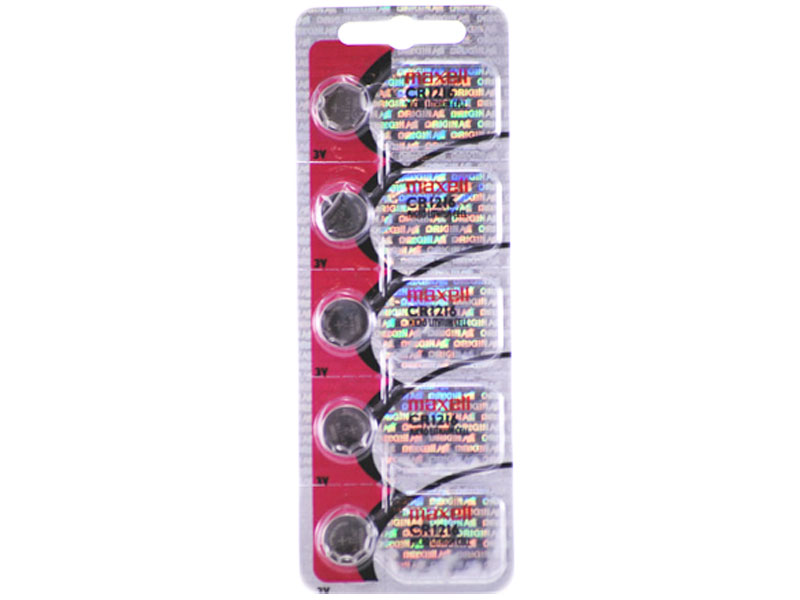 [BALCMA1216] Maxell CR1216 3V Lithium Coin Battery Retail Card Package