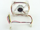 [FA80PT4LB] Blue Quad LED 80mm Lighted Fan, 3pin / 4pin Combo Power