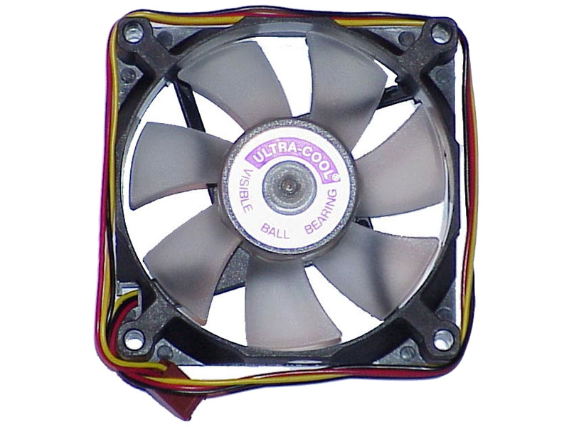 [FA80GLPM34] Globe 80mm x 25mm Fan Visible Ball Bearing Med RPM, Retail