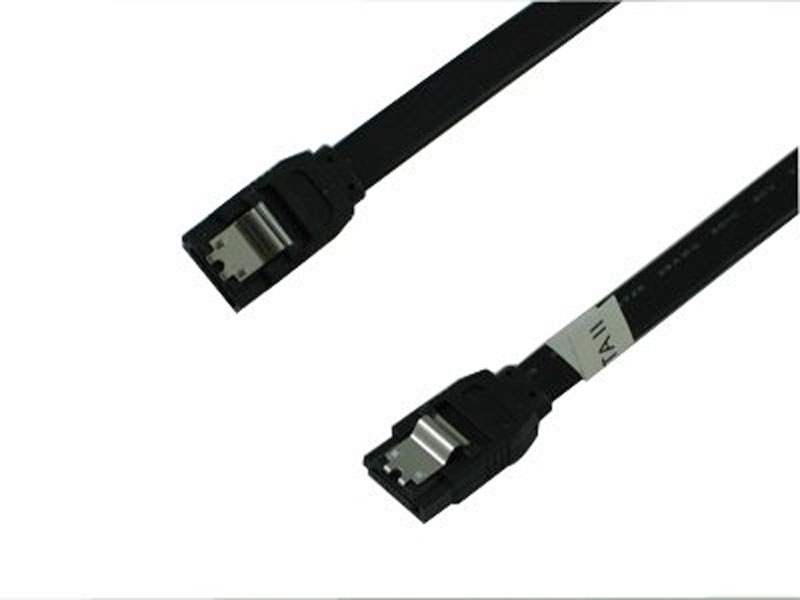 [CBSAOK18BK] SATA II Serial ATA Cable Lock Latch 18in BLACK