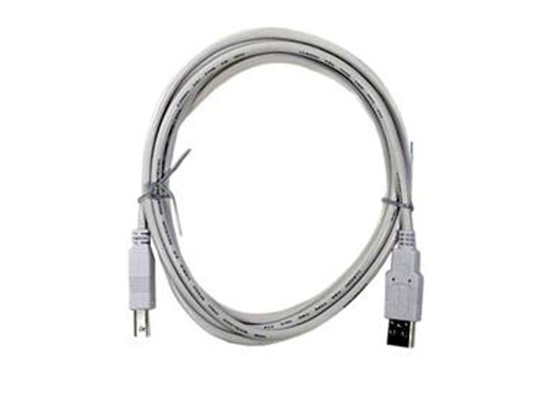 [CBUS0115WH] USB Cable Beige/White 15ft A-Male / B-Male, High Speed 2.0