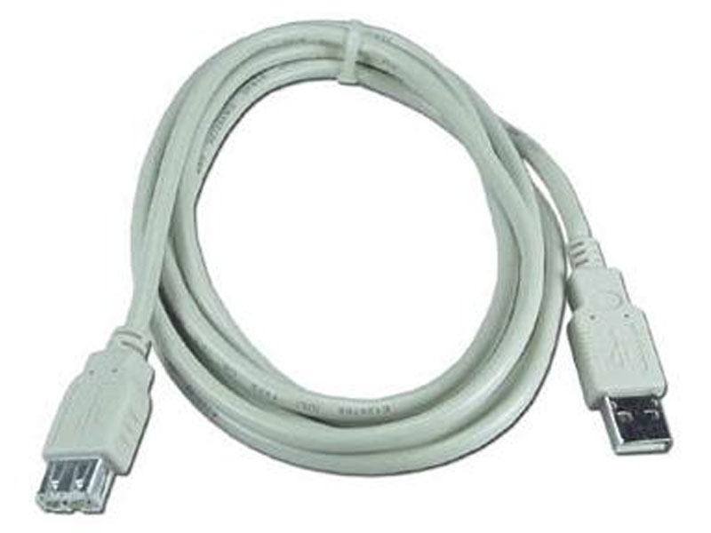 [CBUS01E06WH] USB Extension Cable, White, 6ft, A Male - A Female