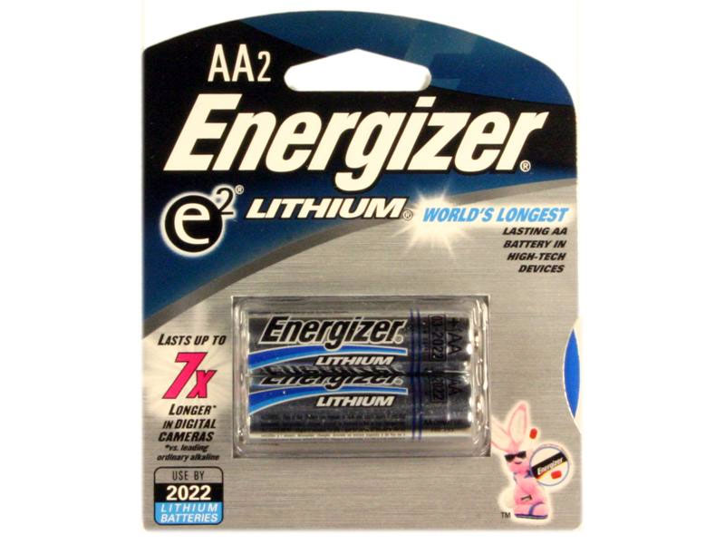 [BALIENAA2] Energizer Ultimate Lithium AA 1.5V L91BP-2 Battery - 2 Pack