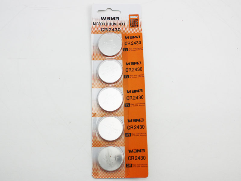 [BALCWA2430] CR2430 Lithium Coin Cell Battery, 1pc