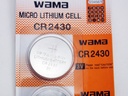 CR2430 Lithium Coin Cell Battery, 1pc