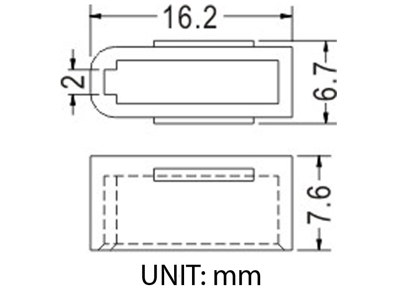 [CBSA01PC7] SATA 7pin Data Cable End Connector Cover Protective Cap