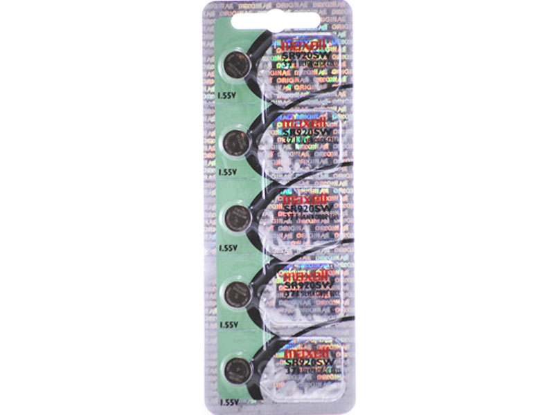 Maxell 371 SR920SW 1.55V Silver Oxide Micro Coin Battery 1PC