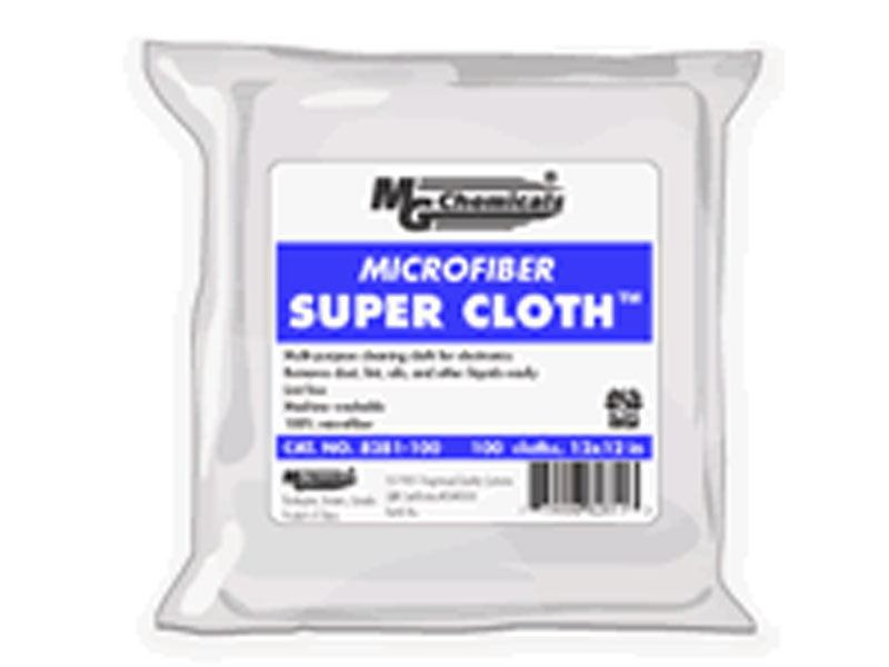 [ACTOMGMFC] MG Chemicals Microfiber Super Cleaning Cloth 12in x 12in