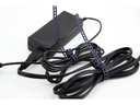 Rubber Cable Strap Tie, Attachable Cord Keeper, Dark Blue