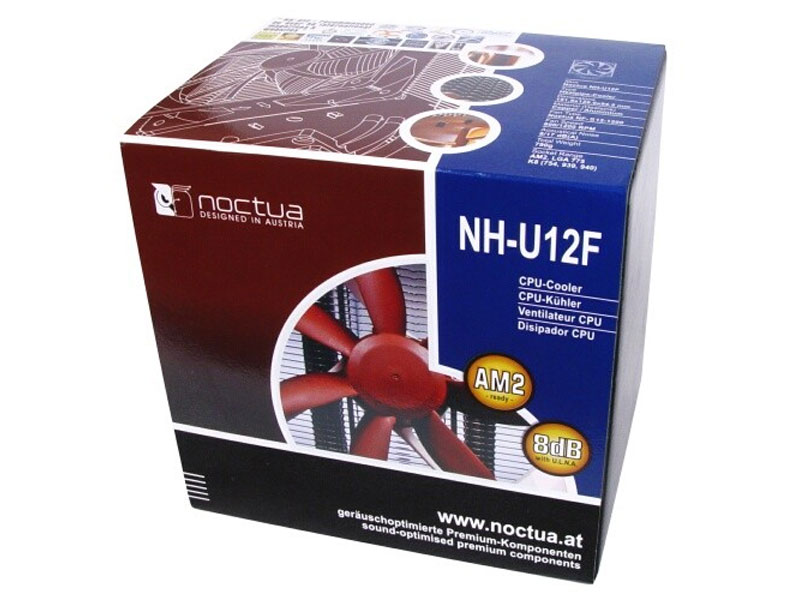 [HSCCNTU12F] Noctua NH-U12F CPU Cooler for 775, AM2, 754, 939, 940