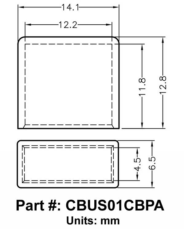 USB A Male Flash Drive or Cable End Cap Protective Cover