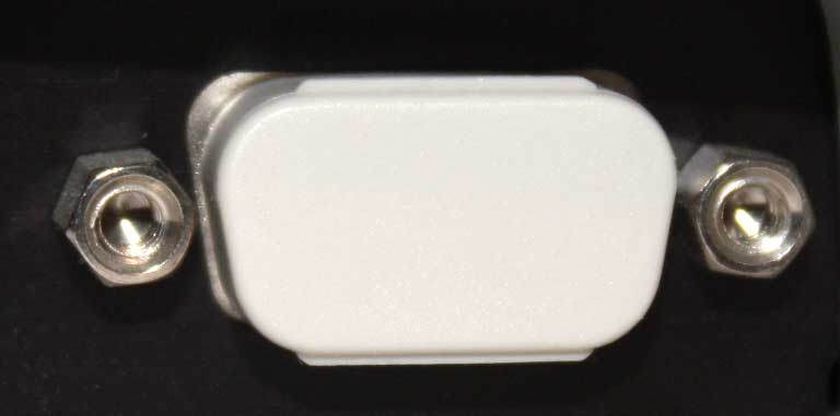 [CBSE01D9FC] Serial Port DB9 Protective Cap, 9pin Female, Beige
