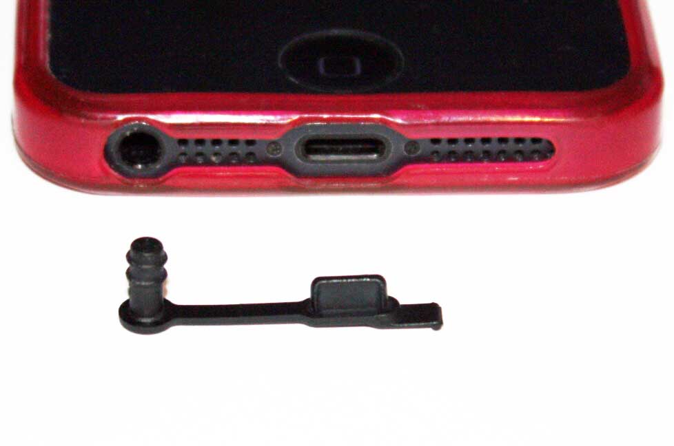 Apple iPhone iPod iPad 2 in 1 Lightning Dock Port and Headphone Jack Plug Protector Cover
