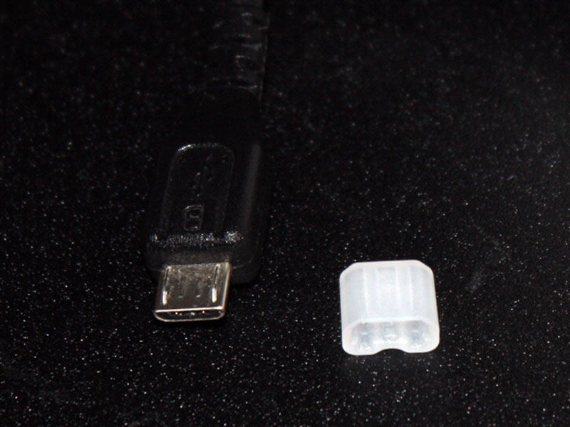 USB Micro B Cable End Cap Protective Cover