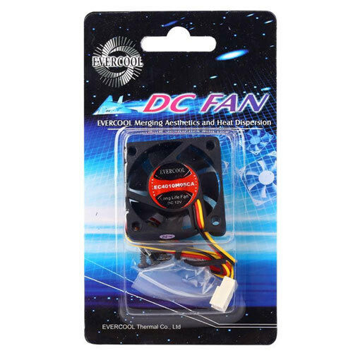 [FA40EC5VM3] Evercool Fan DC 5V 40mm x10mm Ball Bearing, 5000 RPM, 3 wire