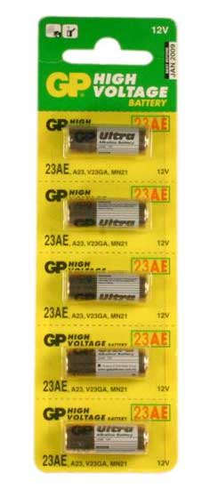 [BAALGP23AE] GP 23AE / A23 / V23GA / MN21 12V Ultra Alkaline Battery