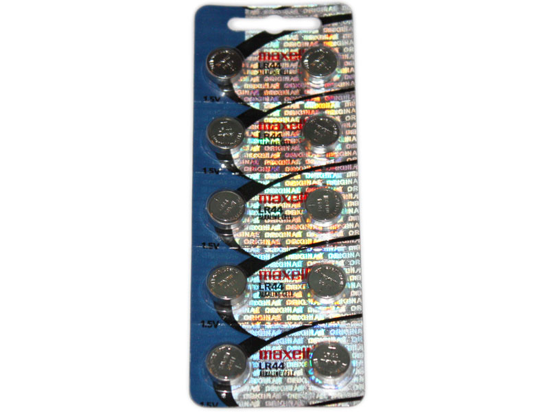 [BAALMALR44] Maxell LR44 Micro Alkaline Battery Coin / Button Cell Single