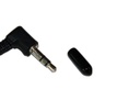 [CBAU01CAPC] 3.5mm Audio Male Cable End Cover Cap, Soft PVC, Black