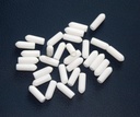 3.5mm Audio Male Cable End Cover Cap, Soft PVC, White