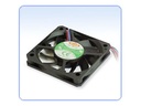 Top Motor Fan 60mm x 10mm Double Ball Bearing Med RPM 3pin RoHS